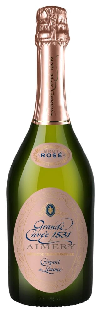 Игристое вино "Grande Cuvee 1531" de Aimery Cremant de Limoux Rose