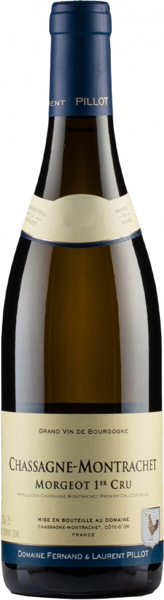 Вино Domaine Fernand & Laurent Pillot, Chassagne-Montrachet 1er Cru "Morgeot" AOC Blanc