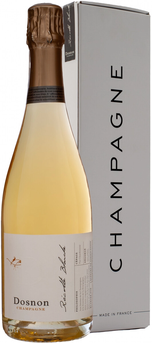Шампанское Champagne Dosnon, "Recolte" Blanche Brut, Champagne AOC