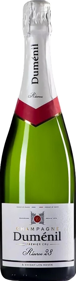 Шампанское Champagne Dumenil, "Reserve 23" Premier Cru, Champagne AOC