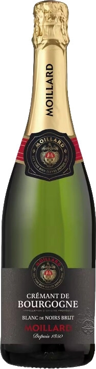 Игристое вино Moillard, Cremant de Bourgogne Blanc de Noirs Brut AOC