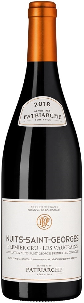 Вино Patriarche, Nuits-Saint-Georges 1-er Cru "Les Vaucrains" AOC