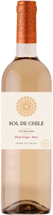 Вино "Sol de Chile" Pinot Grigio Rose, Valle Central DO