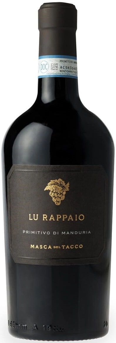 Вино Masca del Tacco, "Lu Rappaio" Primitivo di Manduria DOP
