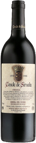 Вино Bodegas Santa Eulalia, Conde de Siruela Crianza