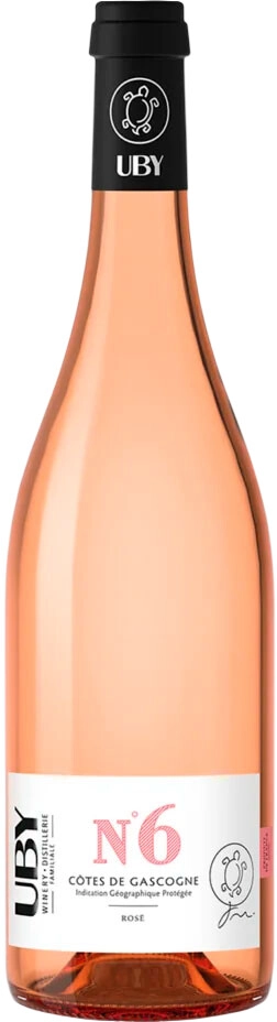 Вино "Uby" №6 Rose, Cotes de Gascogne IGP