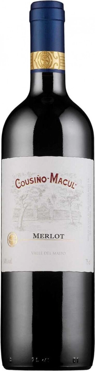 Вино Cousino-Macul, Merlot, Central Valley