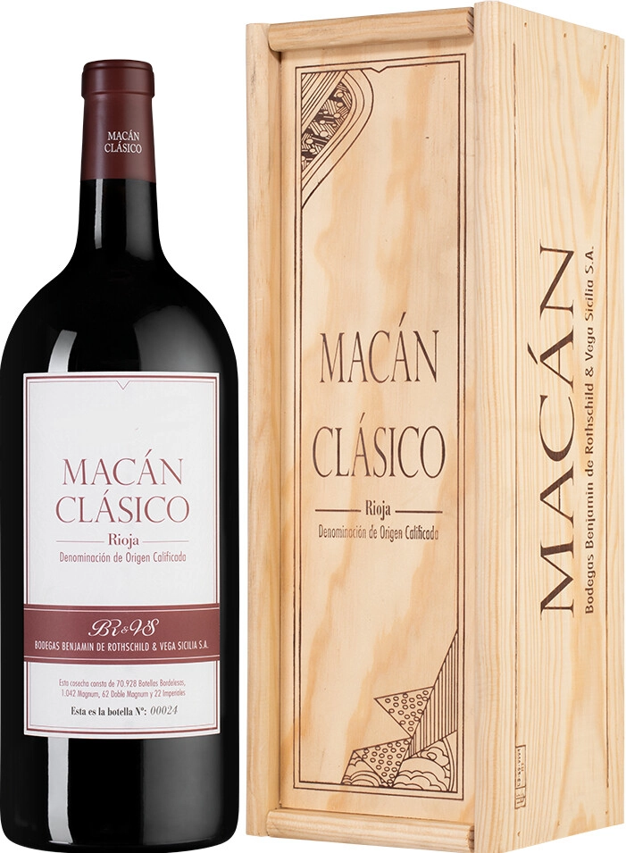 Вино Vega Sicilia, "Macan" Clasico, Rioja DOCa, in