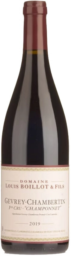 Вино Domaine Louis Boillot & Fils, Gevrey-Chambertin 1er Cru "Champonnet" AOC