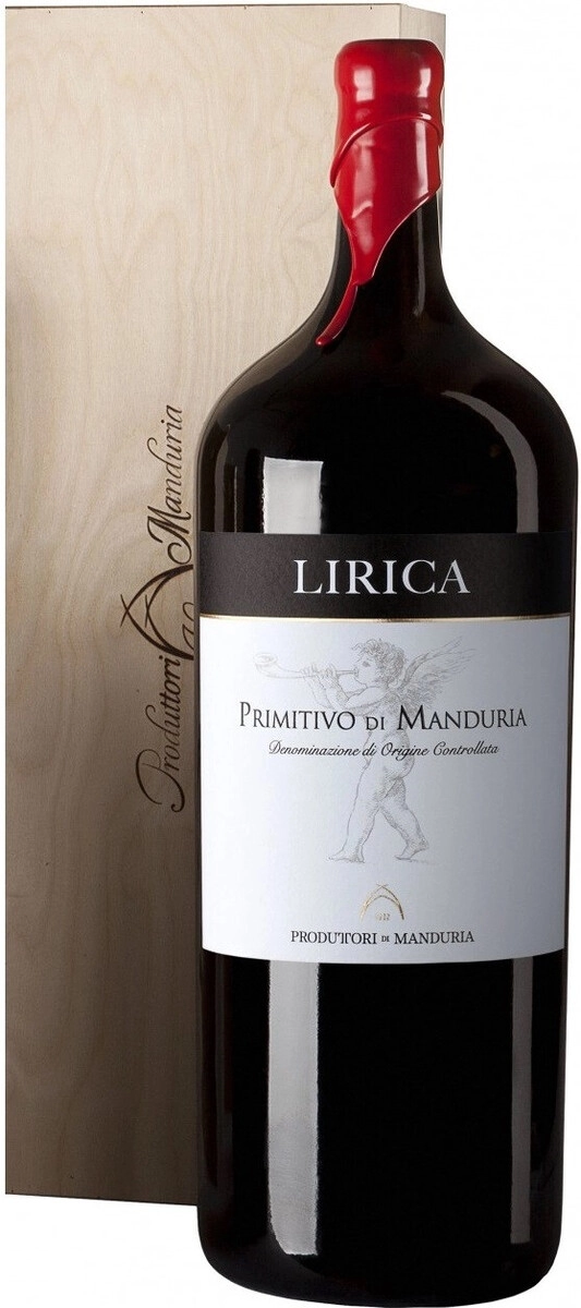 Вино Produttori di Manduria, "Lirica" Primitivo di Manduria DOP