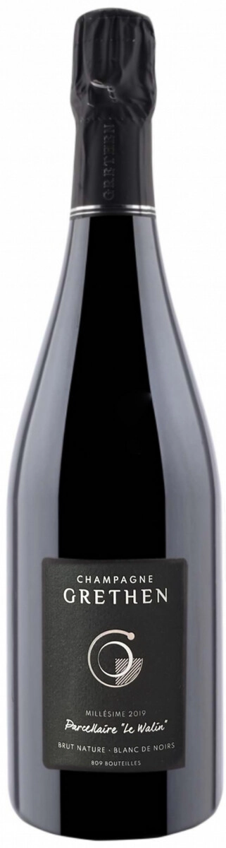 Шампанское Antoine Grethen, Parcellaire "Le Walin" Blanc de Noirs Brut Nature, Champagne AOC