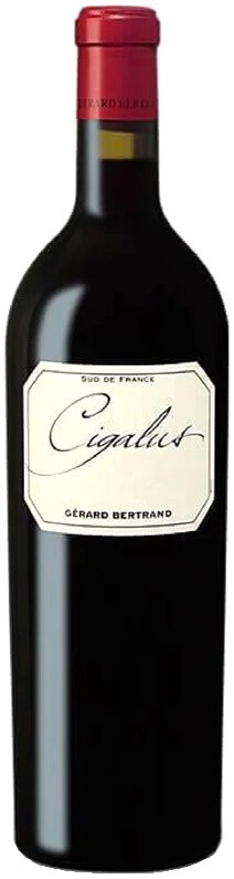 Вино Gerard Bertrand, "Cigalus" Rouge, Aude Hauterive IGP