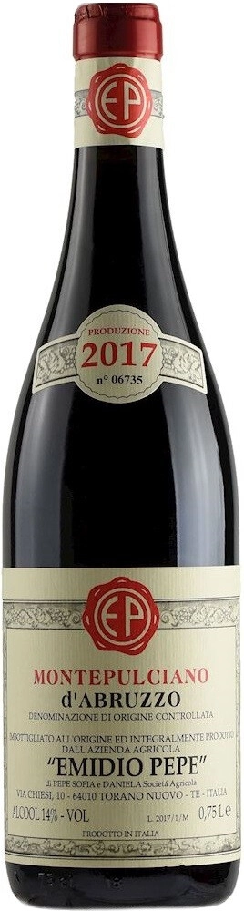 Вино Emidio Pepe, Montepulciano d'Abruzzo DOC