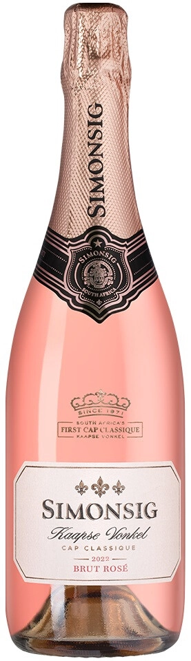 Игристое вино Simonsig, "Kaapse Vonkel" Brut Rose