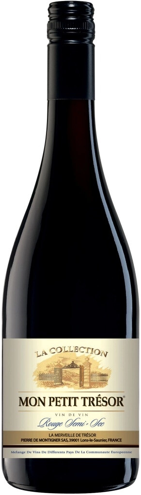 Вино "Mon Petit Tresor" Rouge Semi-Sec