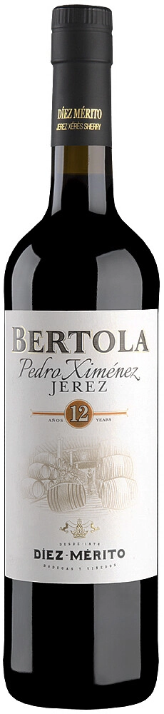 Херес Diez-Merito, "Bertola" Pedro Ximenez, Jerez DO