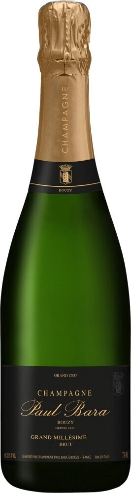 Шампанское Paul Bara, Grand Millesime Brut, Champagne AOC