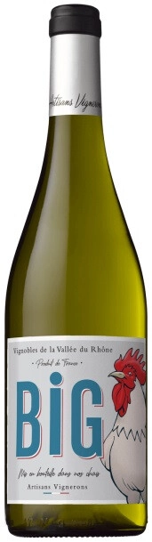 Вино Rhonea, "Big Coq" Ventoux AOC Blanc