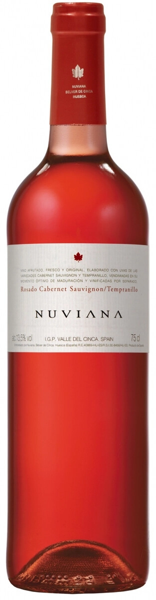 Вино Codorniu, "Nuviana" Rosado, Valle del Cinca IGP