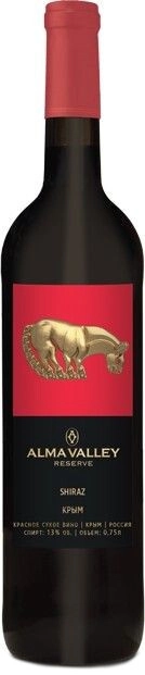 Вино "Alma Valley" Reserve, Shiraz