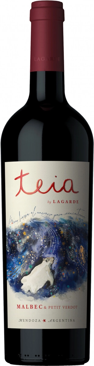 Вино "Teia" by Lagarde, Malbec & Petit Verdot