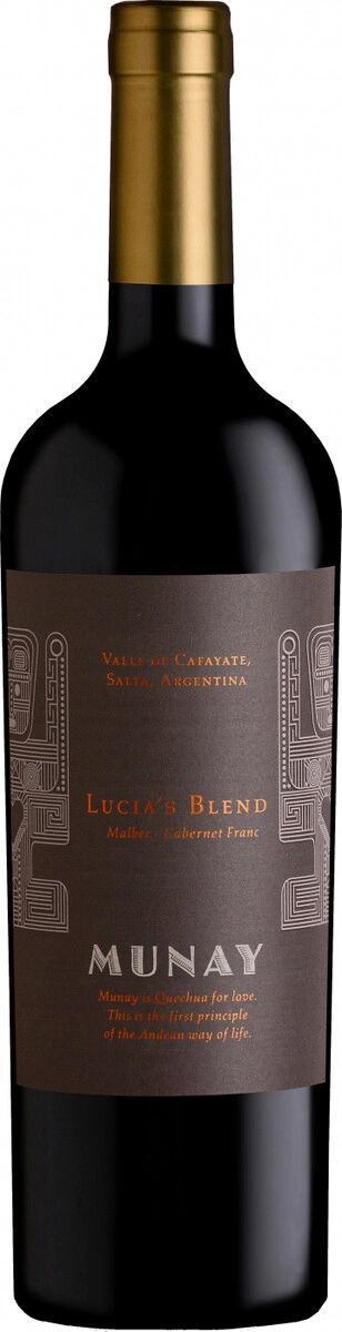 Вино "Munay", Lusia's Blend Mаlbec-Cabernet Franc