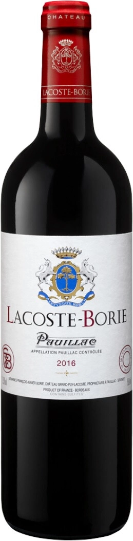Вино "Lacoste-Borie", Pauillac AOC