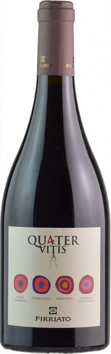 Вино "Quater Vitis" Rosso, Terre Siciliane IGT
