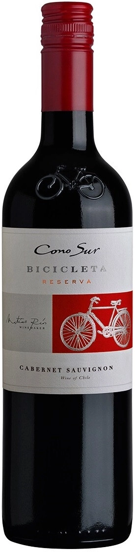 Вино Cono Sur, "Bicicleta" Cabernet Sauvignon, Rapel Valley DO