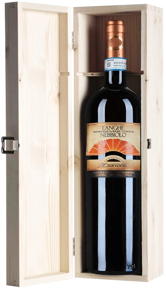 Вино Gian Piero Marrone, Nebbiolo, Langhe DOC