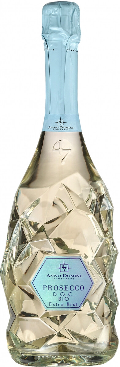 Игристое вино 47 Anno Domini, "Diamante" Prosecco DOC Extra Brut Bio Millesimato