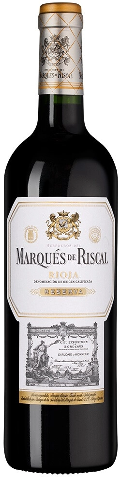 Вино "Herederos del Marques de Riscal" Reserva, Rioja DOC