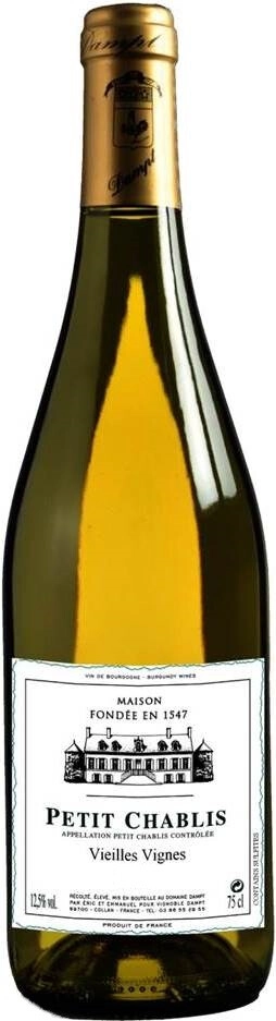 Вино Dampt Freres, Petit Chablis "Vieilles Vignes" AOC