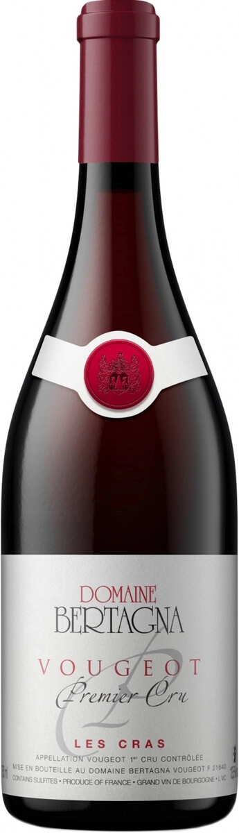 Вино Domaine Bertagna, Vougeot 1-er Cru "Les Cras" AOC