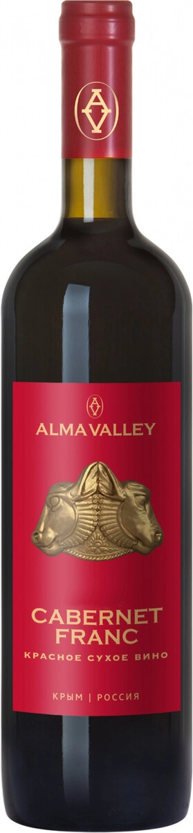 Вино "Alma Valley" Cabernet Franc