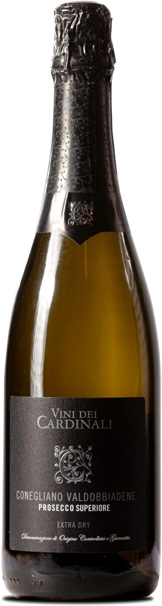 Игристое вино "Vini dei Cardinali" Conegliano Valdobbiadene Prosecco Superiore DOCG Extra Dry