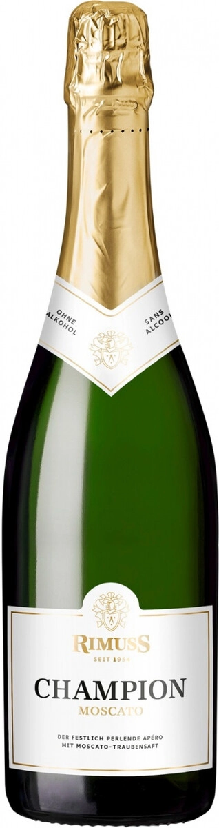 Игристое вино "Rimuss" Champion Moscato