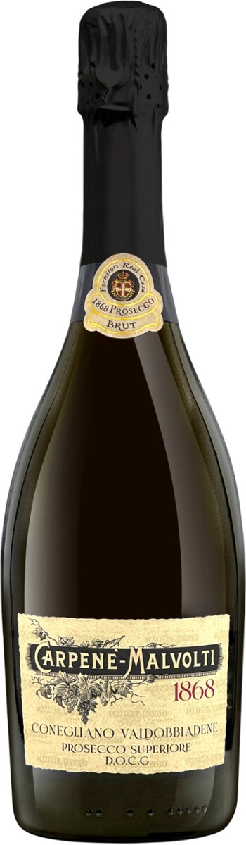 Игристое вино Carpene Malvolti, "1868" Brut, Conegliano Valdobbiadene Prosecco Superiore DOCG