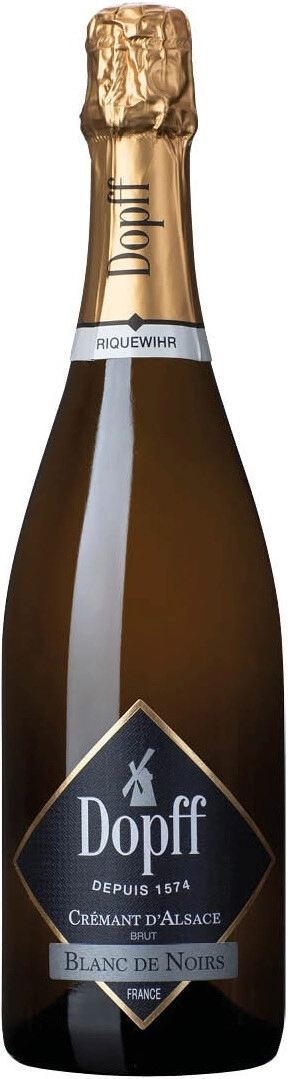 Игристое вино Dopff au Moulin, Cremant d'Alsace Blanc de Noirs Brut AOC