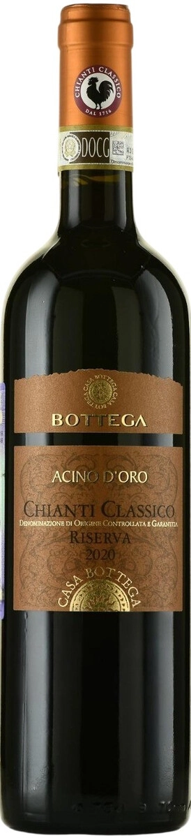 Вино Bottega, "Acino d'Oro" Chianti Classico Riserva DOCG