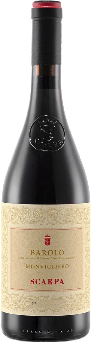Вино Scarpa, Barolo "Monvigliero" DOCG