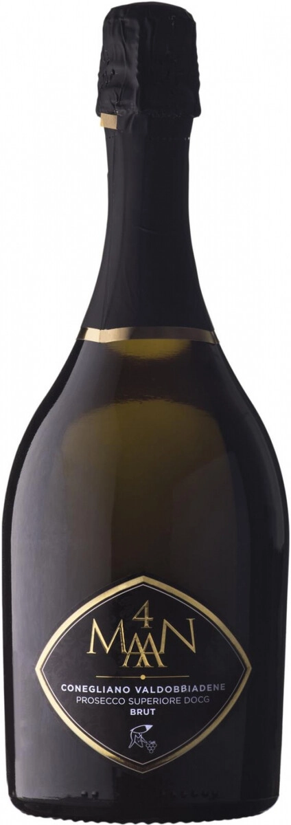 Игристое вино Le Manzane, "4 Maan" Conegliano Valdobbiadene DOCG Prosecco Superiore Brut