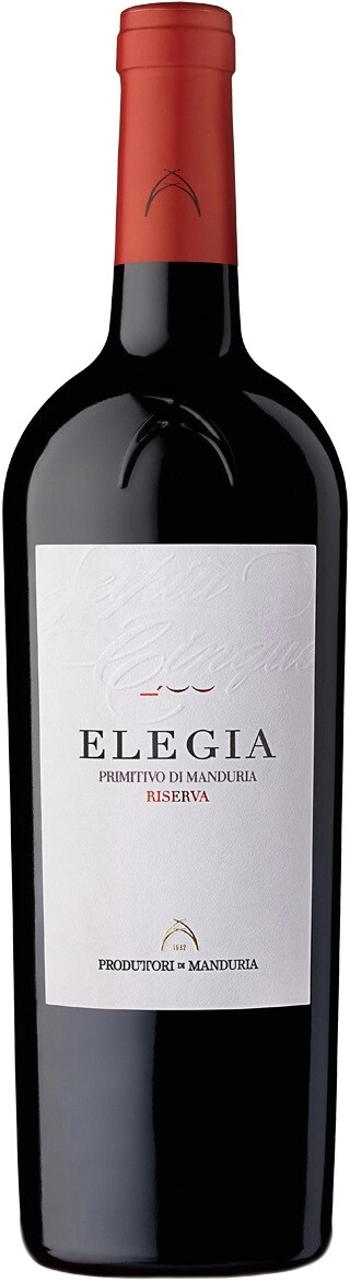 Вино Produttori di Manduria, "Elegia" Riserva, Primitivo di Manduria DOP