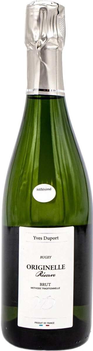 Игристое вино Yves Duport, "Origine'L Reserve" Brut, Bugey AOP