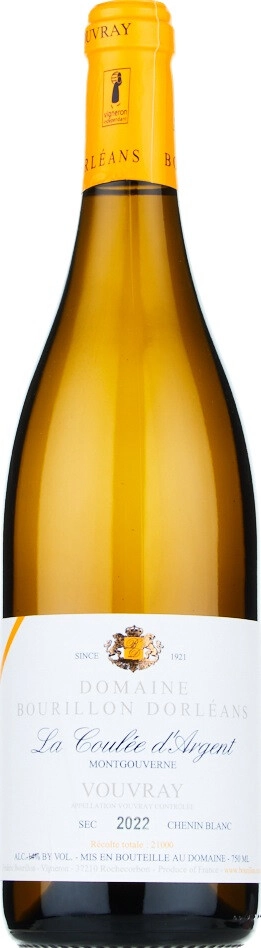 Вино Domaine Bourillon Dorleans, "La Coulee d'Argent" Montgouverne, Vouvray AOC