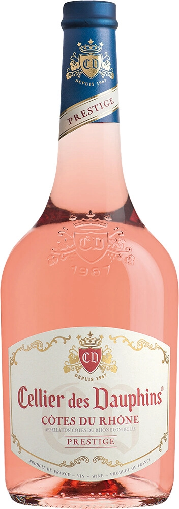 Вино Cellier des Dauphins, "Prestige" Rose, Cotes du Rhone AOC
