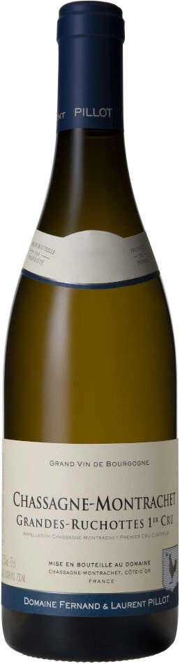 Вино Domaine Fernand & Laurent Pillot, Chassagne-Montrachet 1er Cru "Grandes Ruchottes" AOC