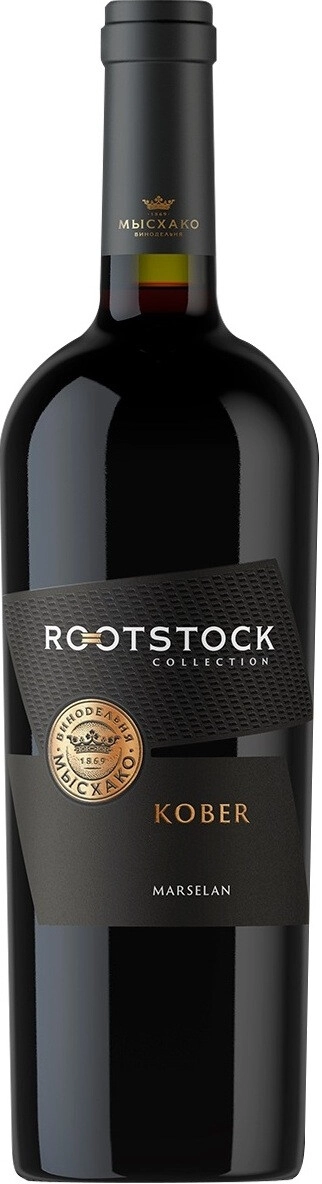 Вино Myskhako, "Rootstock" Kober Marselan