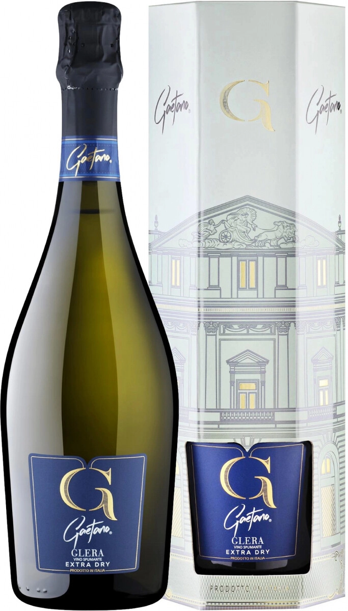 Игристое вино "Gaetano" Glera Extra Dry
