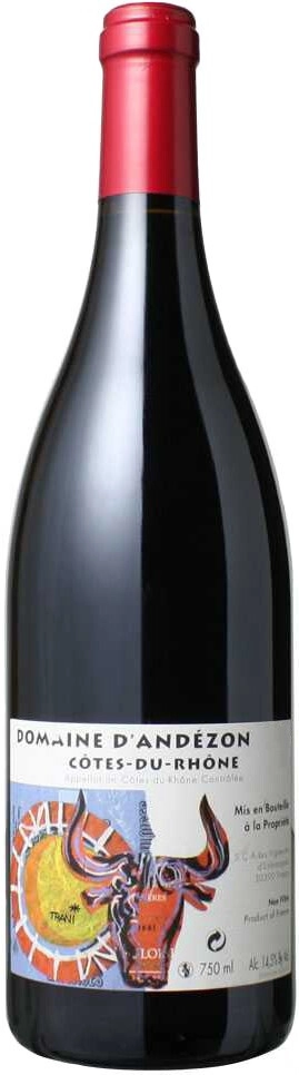 Вино Domaine D'Andezon, Cotes-du-Rhone Rouge AOC